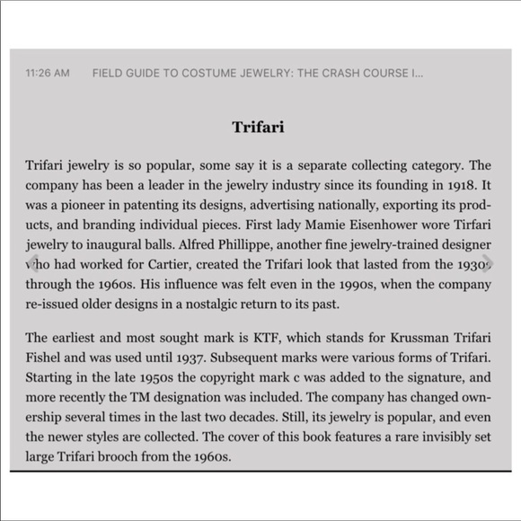 1955-69 Crown TRIFARI C Comet Swirl Brooch And Clip-Ons - Picture 15 of 16